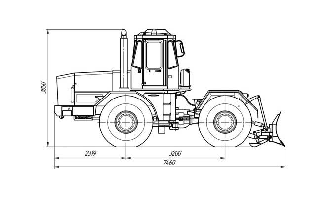 Характеристики к-701. обзор трактора к-701 кировец