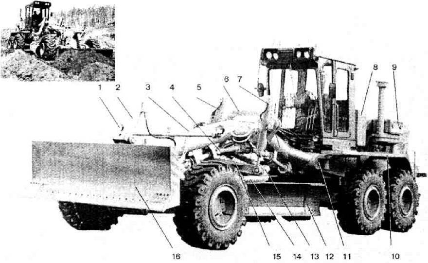 Автогрейдер дз-98: технические характеристики, двигатель, трансмиссия
