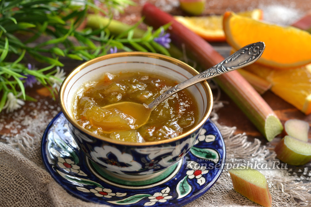 Варенье из ревеня – простые и вкусные рецепты на зиму