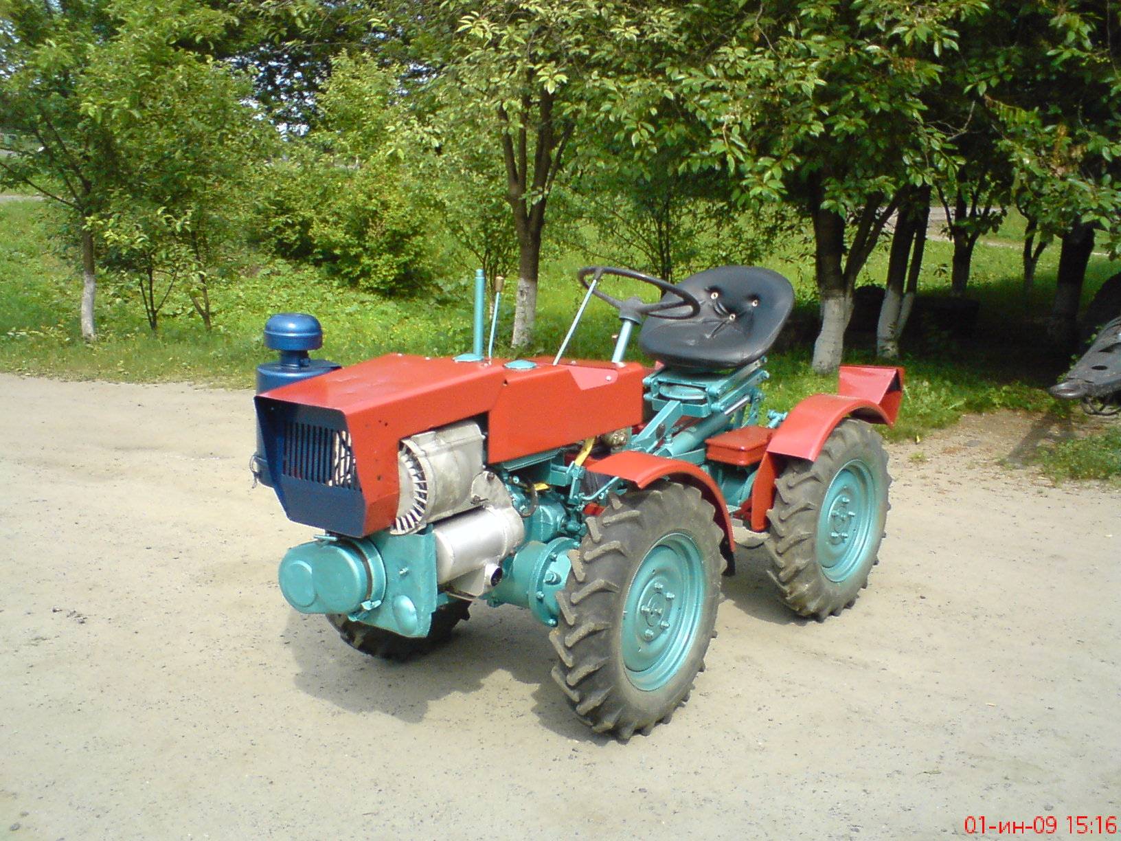 Чехословацкий минитрактор tz-4k-14