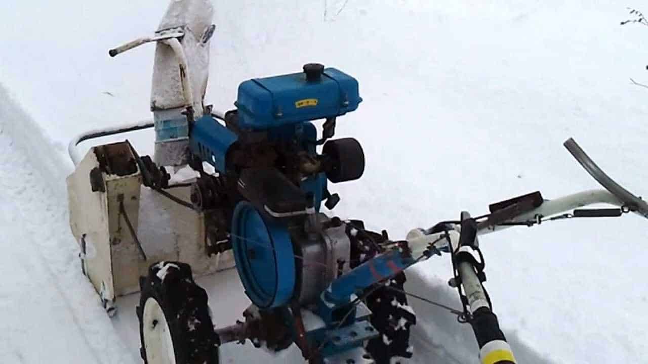Крот мотокультиватор уборка снега