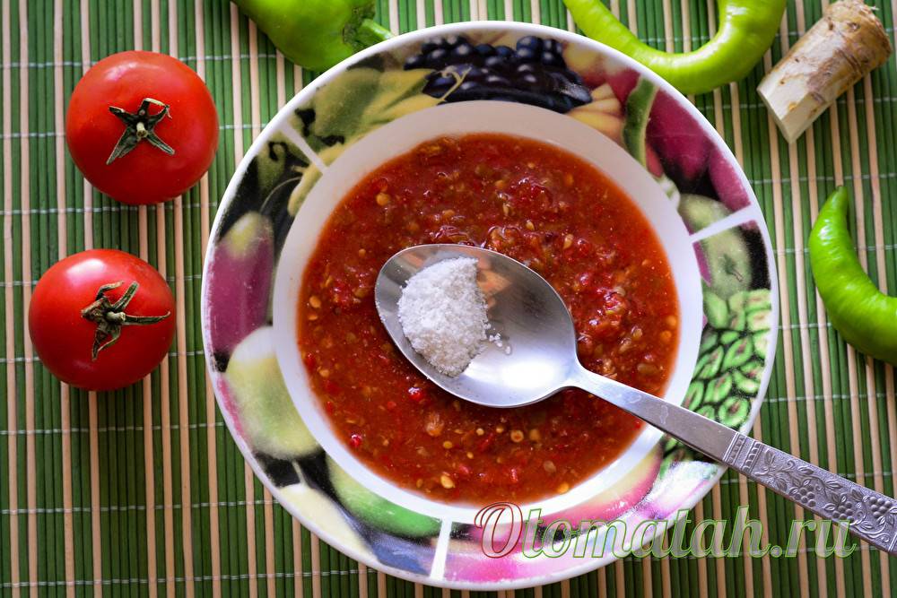 Аджика домашняя - рецепт самой вкусной домашней аджики
