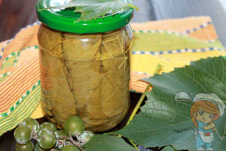 Простой рецепт маринования огурцов в виноградных листьях на зиму