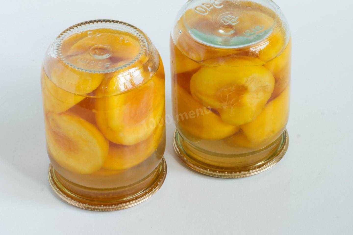 Консервированные персики на зиму пошаговый рецепт