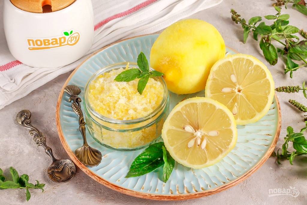 Лимон с сахаром в банке: рецепт приготовления на мясорубке и другие