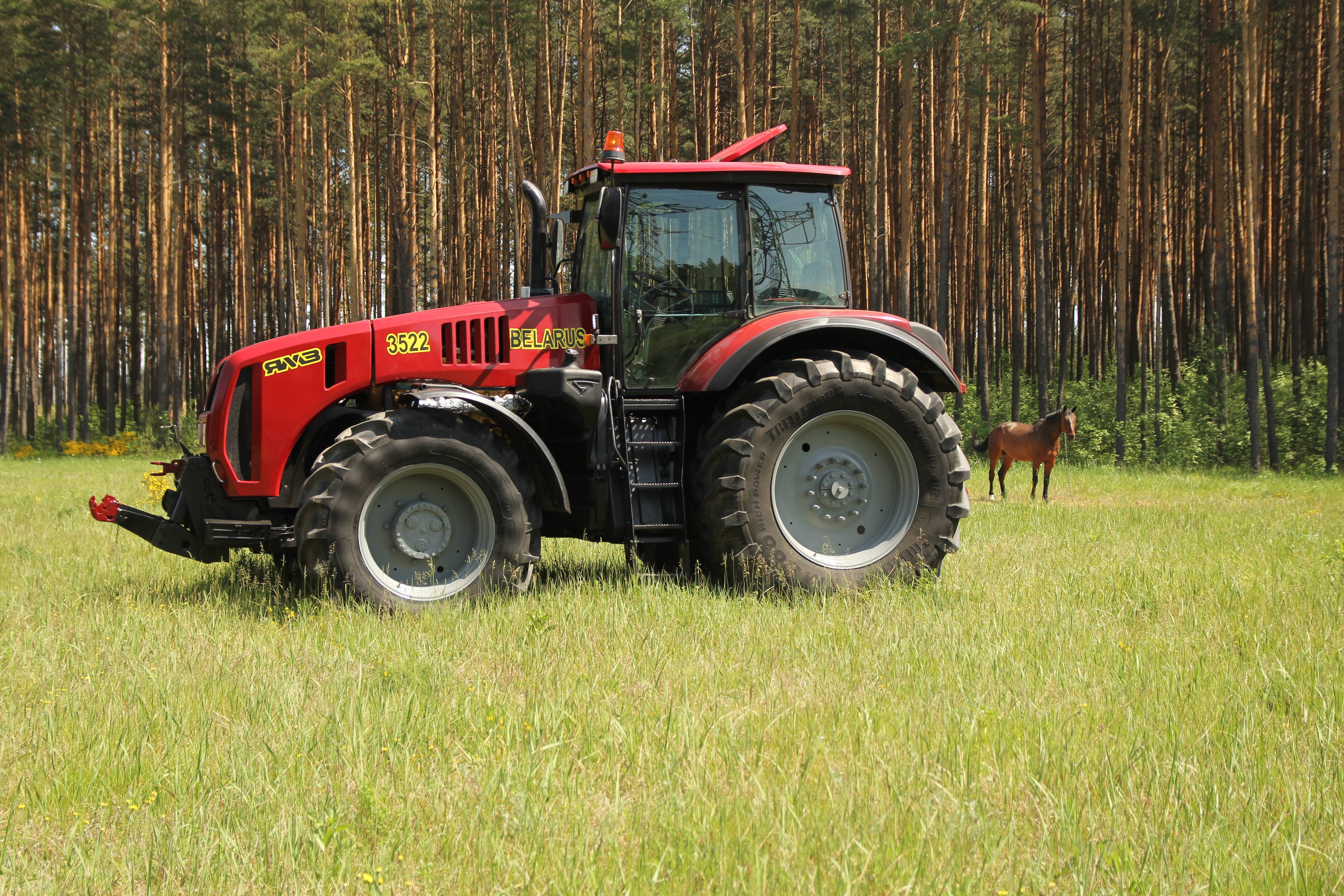 Мтз-3522: технические характеристики трактора belarus, фото
