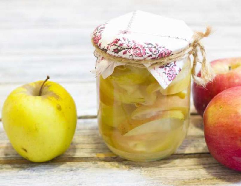 Мелкие яблоки в сиропе на зиму рецепты. яблоки в сиропе на зиму без стерилизации