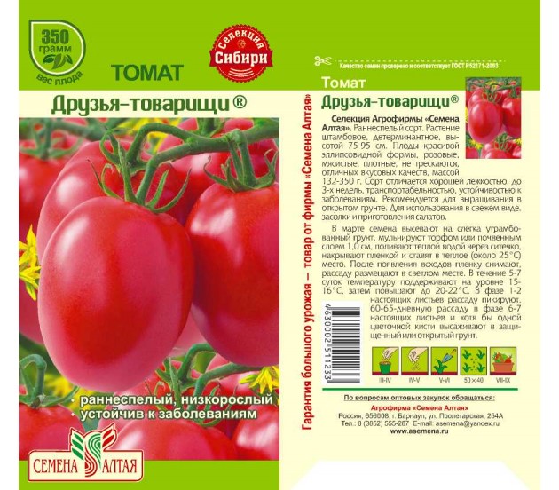 Лучшие сорта помидоров сибирской селекции на 2023 год