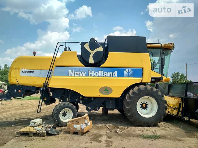 Комбайн new holland cx 6090 — зерноуборочная машина высочайшего уровня