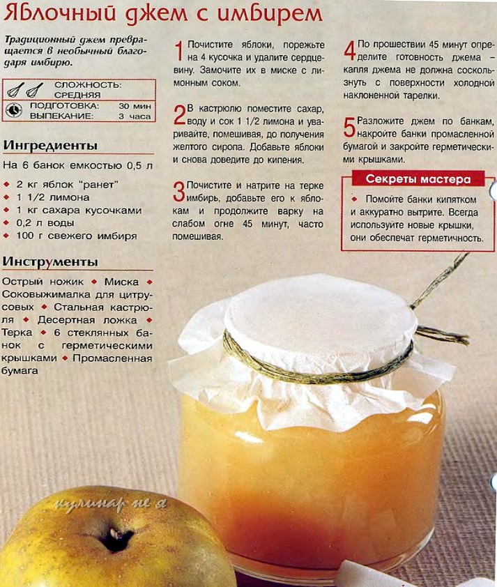Как варить яблочное варенье в домашних условиях