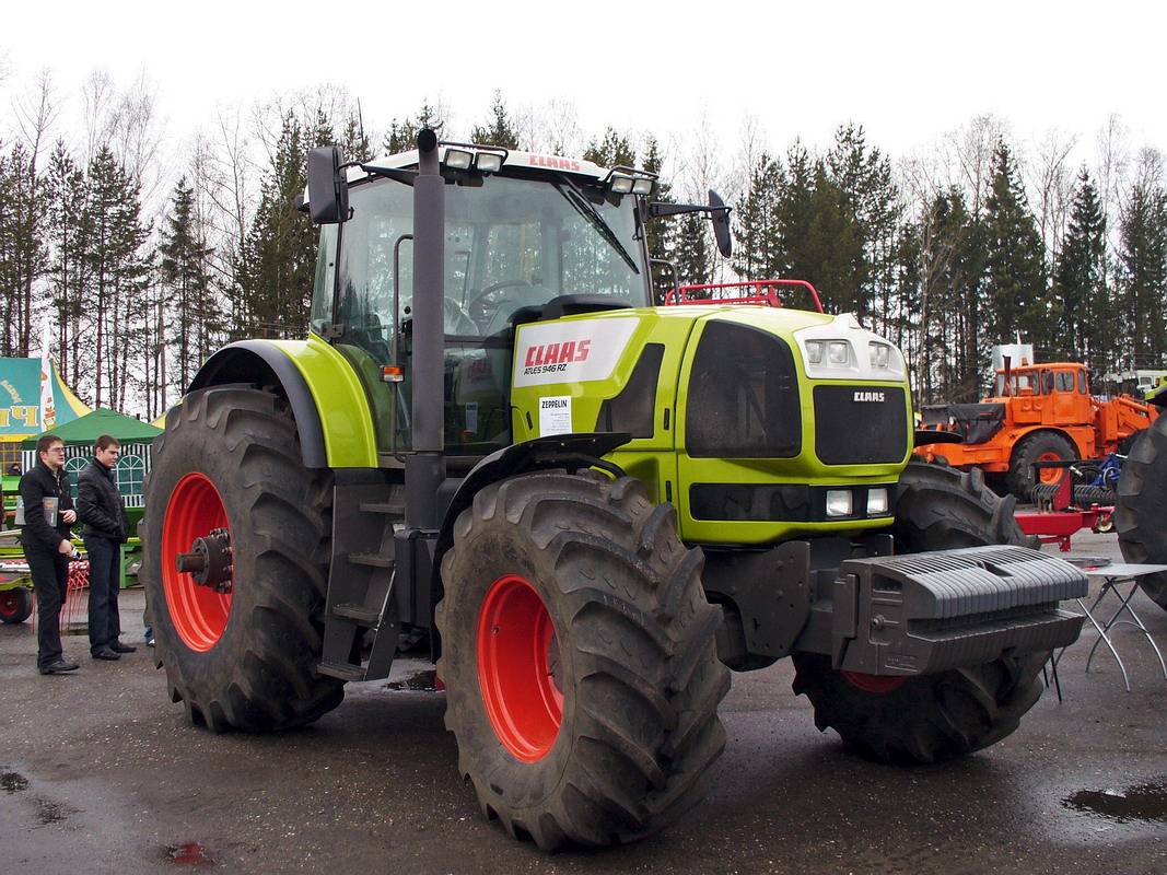 Топ-5 тяжелых тракторов от немецкого производителя claas (клаас)