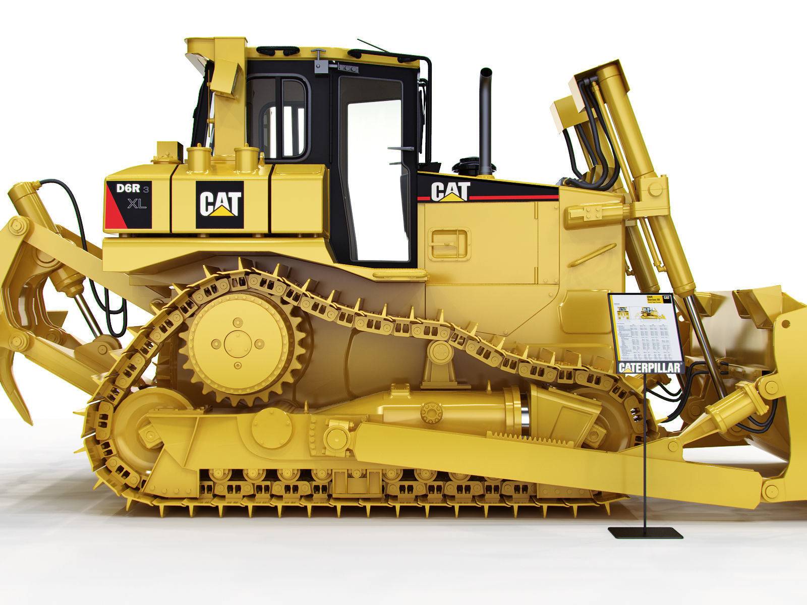 Бульдозер cat (caterpillar): d6r, d6n xl, d7r, d8r, d9r, d10t, d11, технические характеристики, цена, аналоги
