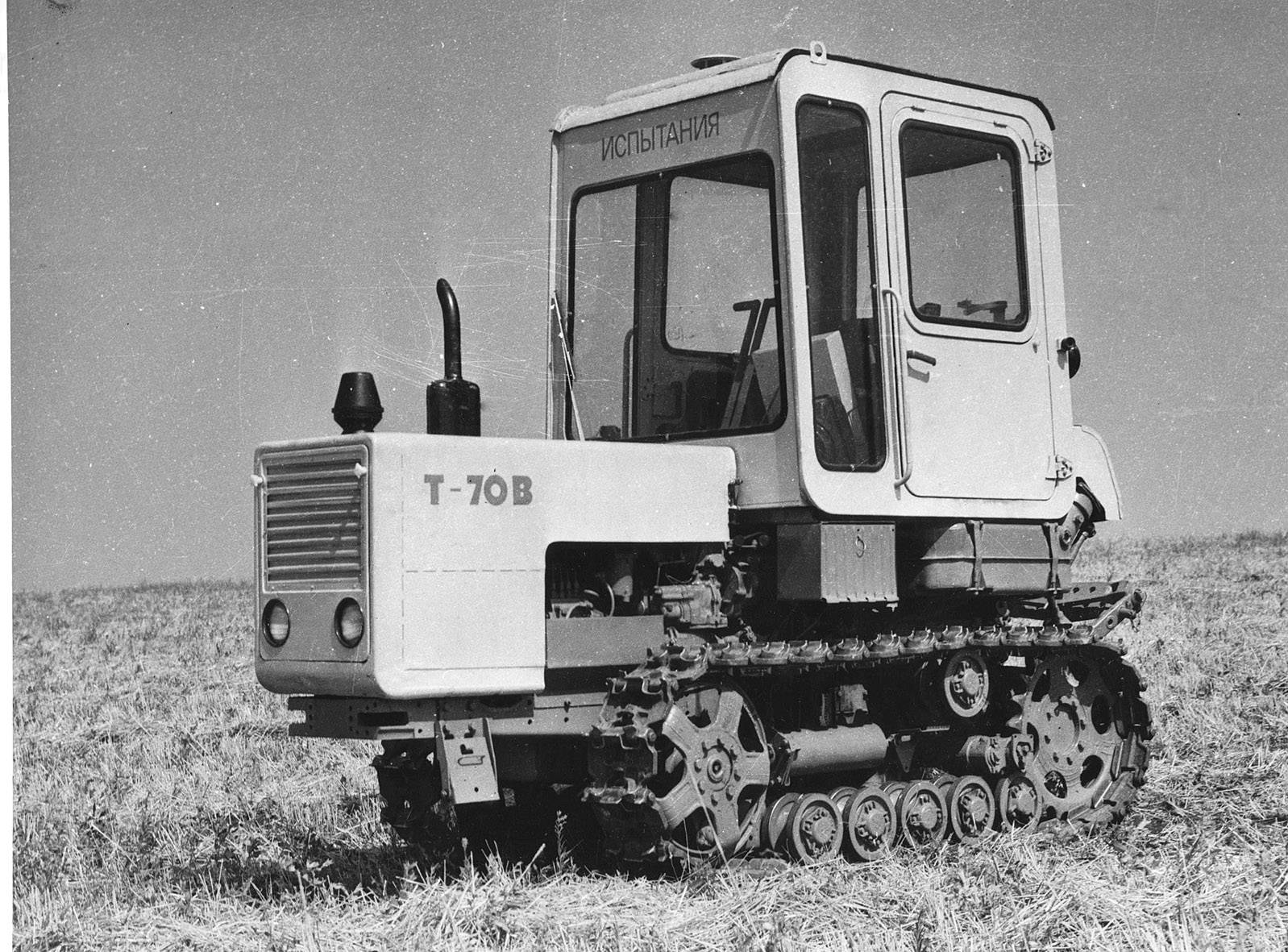 Трактор т-70: устройство механизмов, узлов, обслуживание