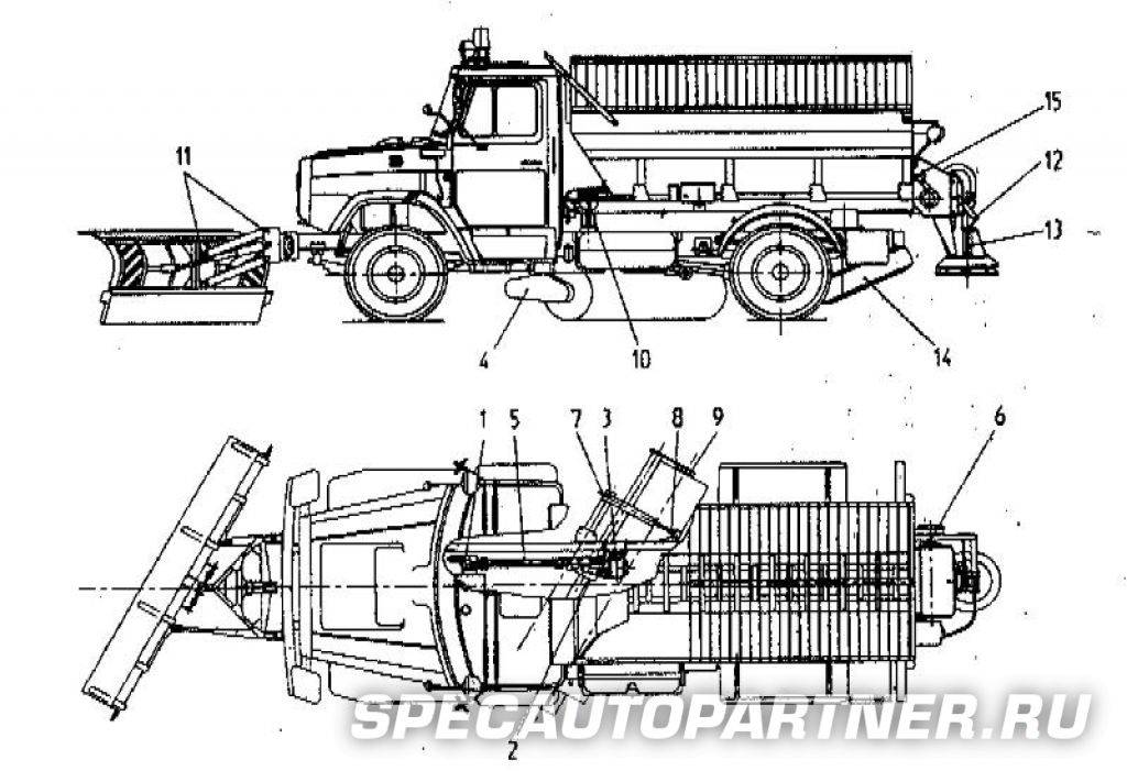 Советский универсальный грузовик зил-431410
