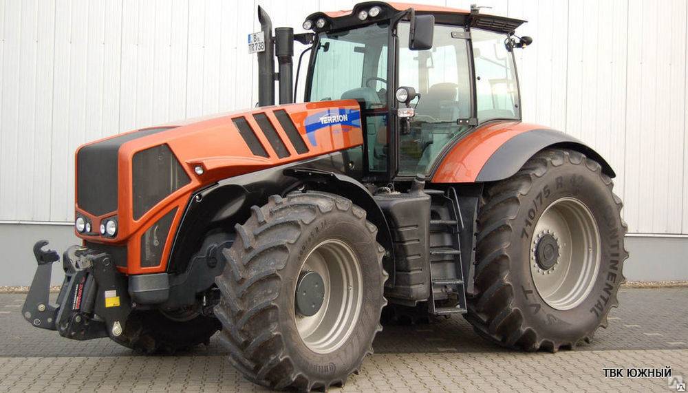 Тракторы террион — технические характеристики и навесное оборудование
