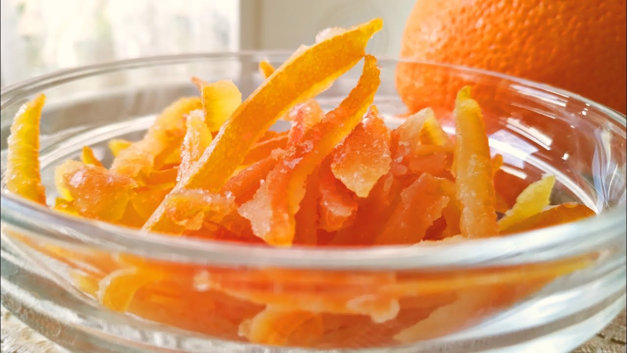 Цукаты из апельсиновых корочек в домашних условиях: рецепты в сушилке, духовке, дегидраторе