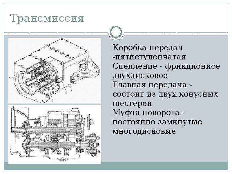 Трансмиссия трактора презентация