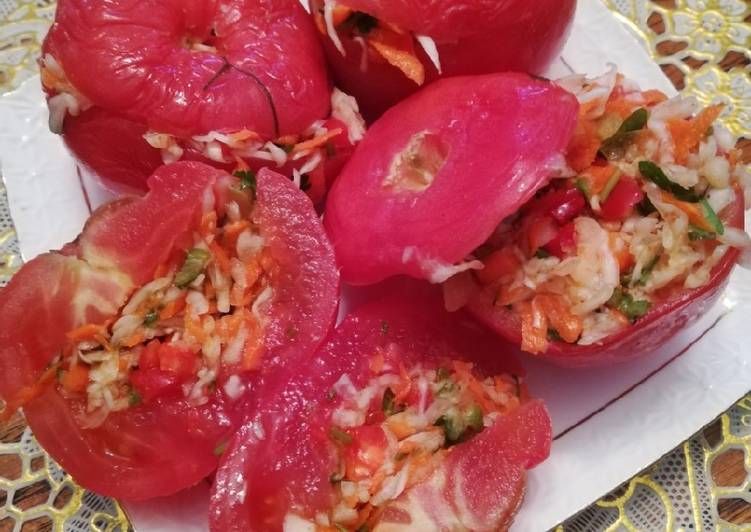 Рецепт малосольных помидоров по-армянски с чесноком