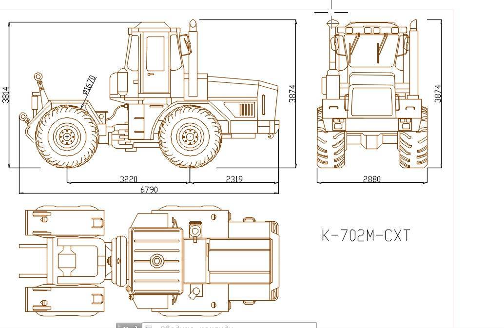 Трактор к 701 технические характеристики