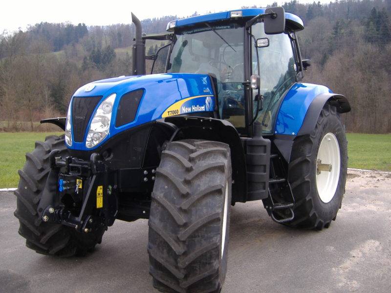 Трактор универсальный (new holland t 7000) - агробаза