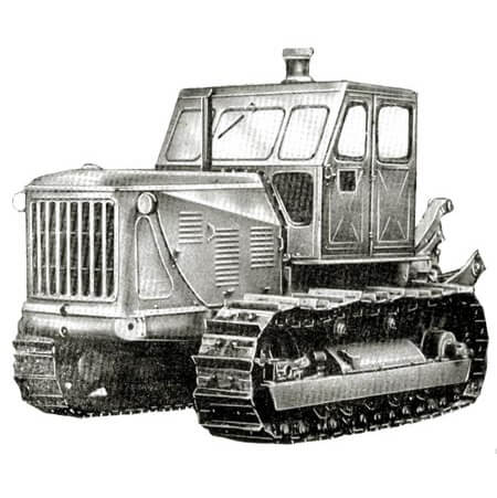 Бульдозер т-100 - технические характеристики трактора