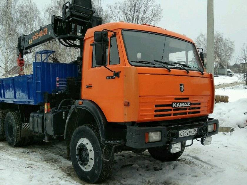 ✅ камаз 53228 с манипулятором лесовоз - tractoramtz.ru