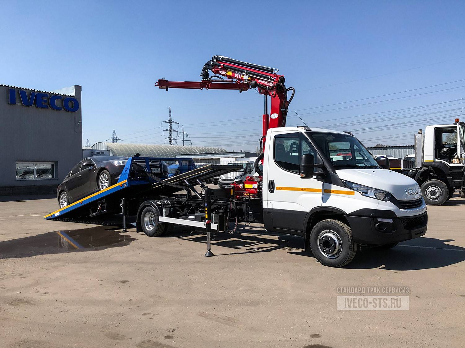 Технические характеристики эвакуатора-манипулятора Ивеко (Iveco)