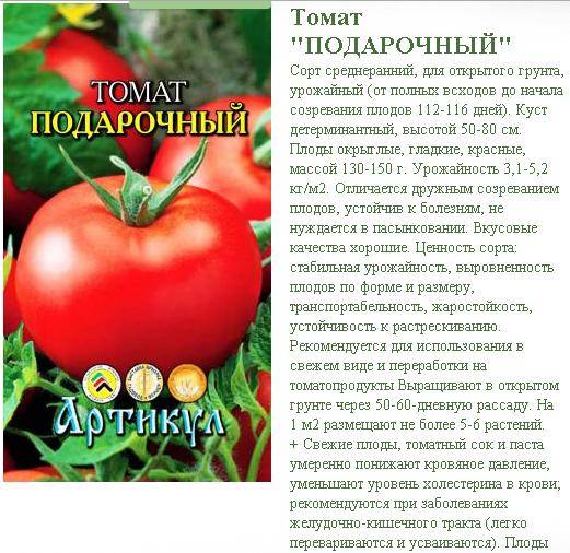Описание томата Подарок феи и выращивание данного сорта