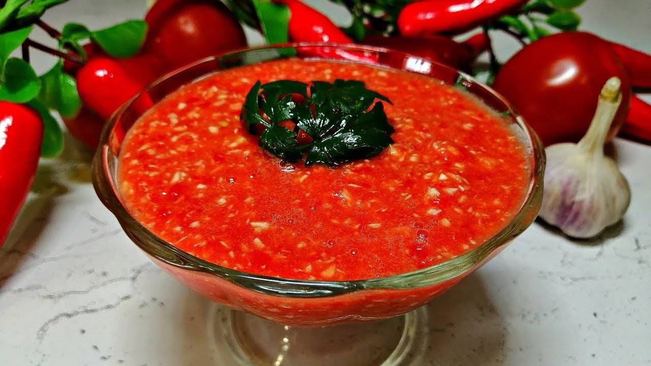 Горлодер из помидоров с чесноком: все рецепты приготовления