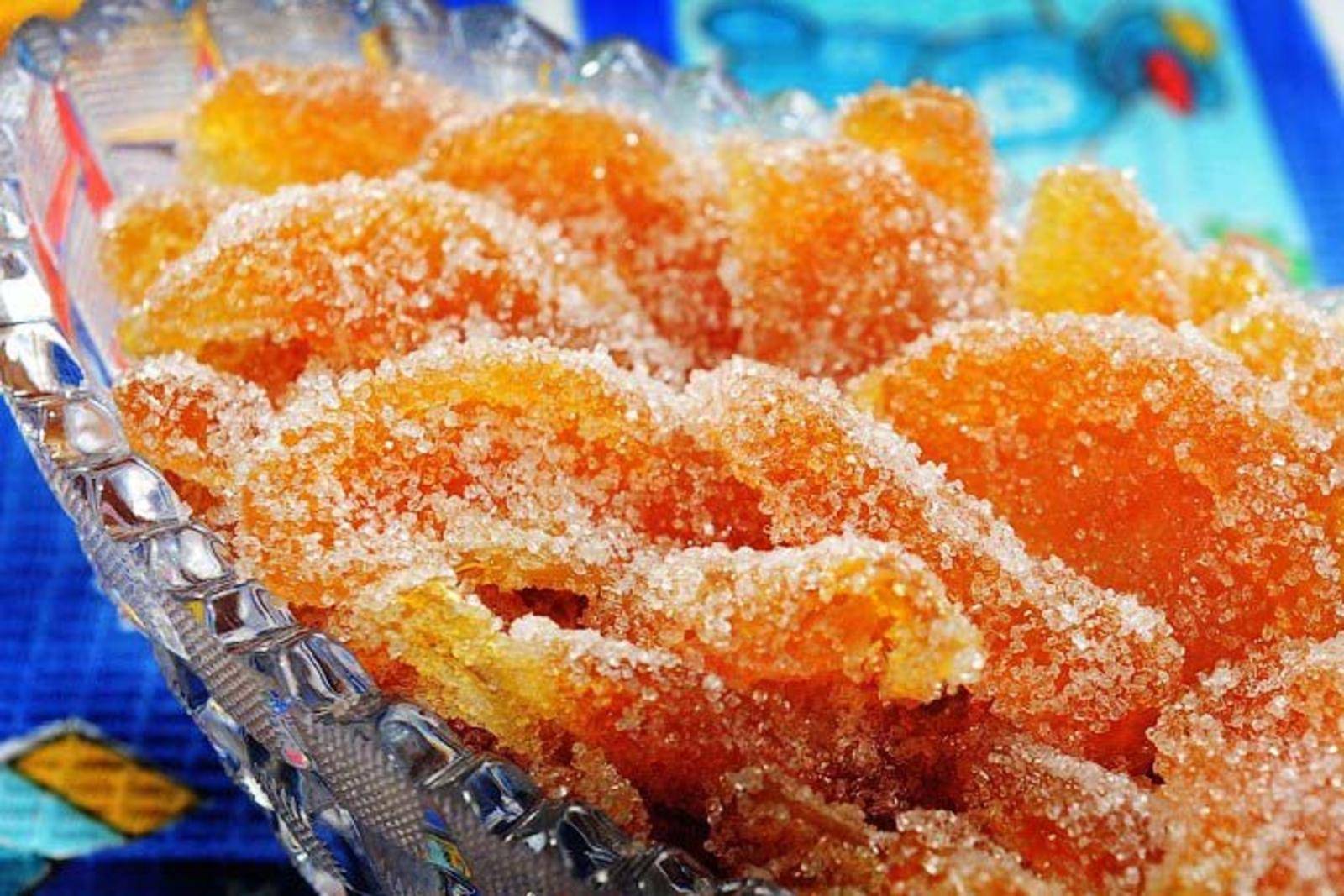 Вкусные цукаты из мандариновых корок: 2 рецепта с фото