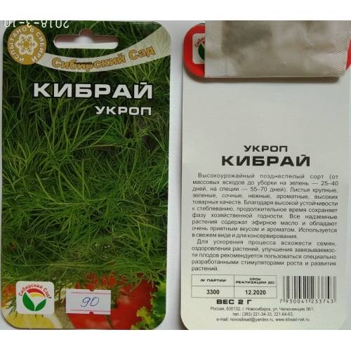 Описание сорта укропа кибрай, рекомендации по уходу и выращиванию