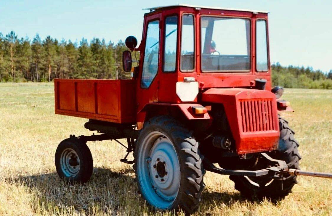 Шассик т-16 — трактор-попрошайка — tracktortruck