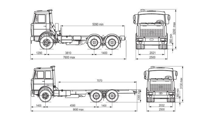✅ маз-6303: 6303а3, 6303а5, 6303а8, 630305, 630308, технические характеристики, отзывы - tym-tractor.ru