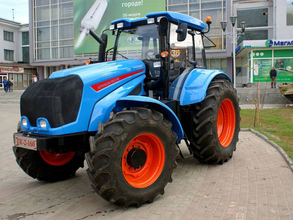 Новые трактора российского производства