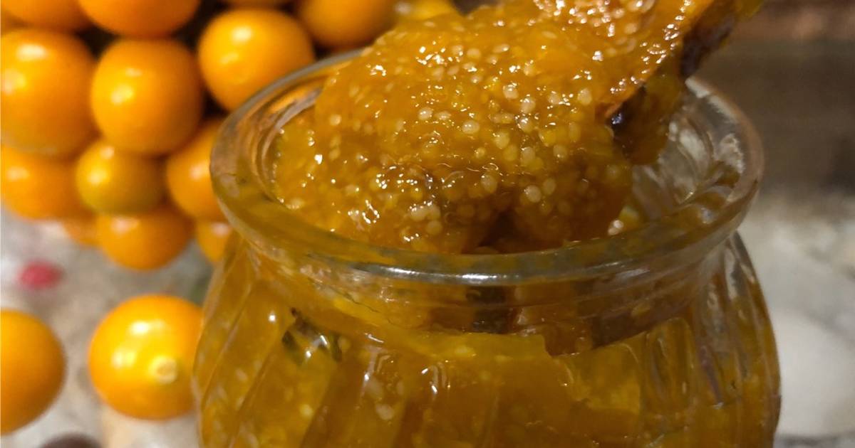 Пошаговый рецепт с картинками приготовления варенья из физалиса