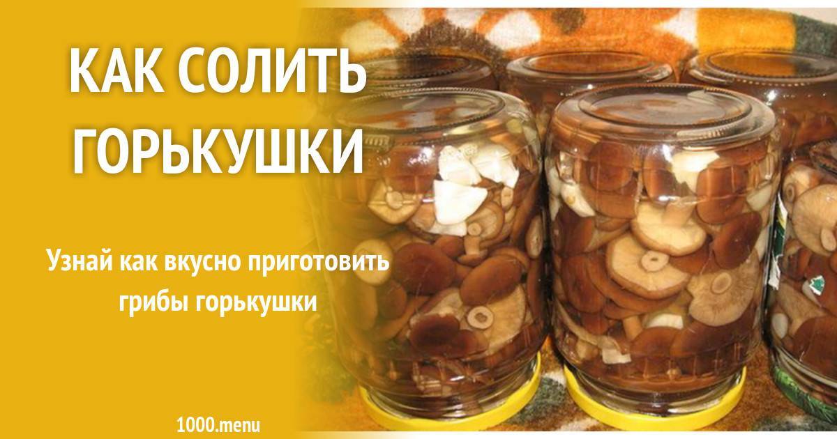 Лучшие рецепты соления и маринования горькушек горячим и холодным способом в домашних условиях на зиму