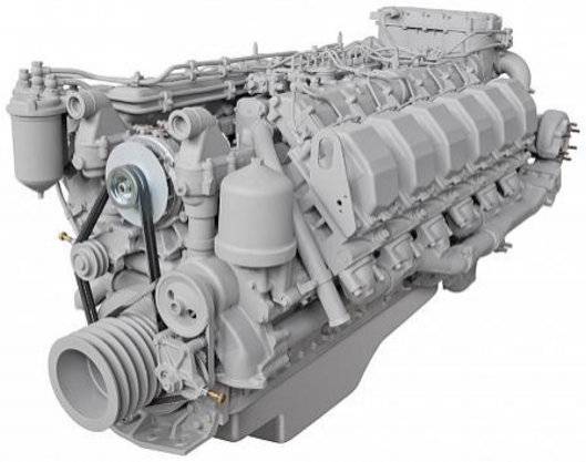 Двигатели ямз-8401 и ямз-850 с турбонаддувом евро-0 и евро-1