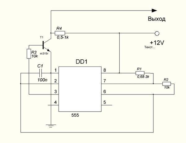 Подмотка спидометра схема на 555 с регулировкой скорости намотки