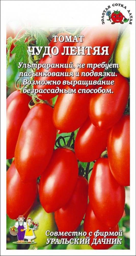 Томат чудо лентяя схема посадки
