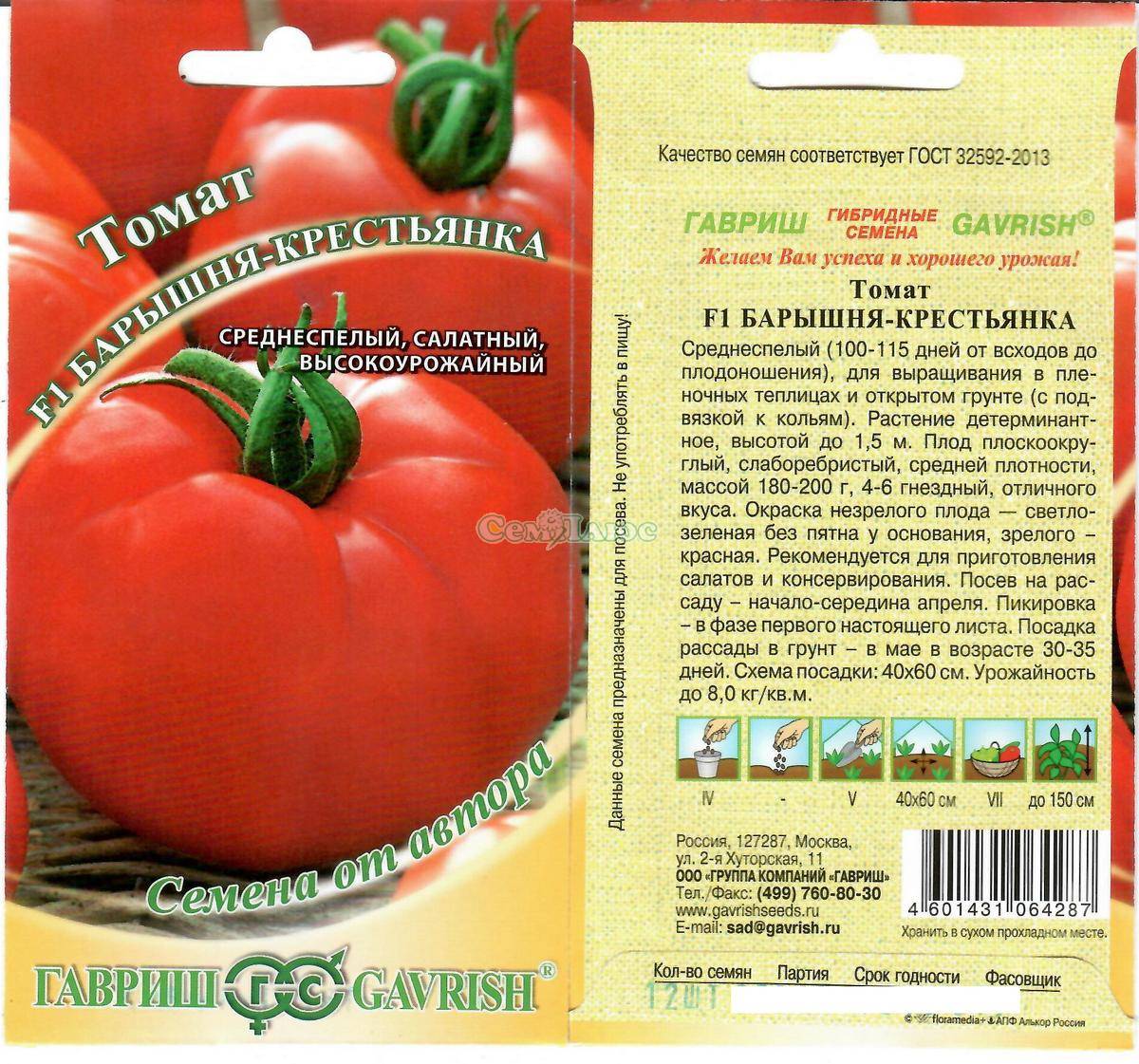 Описание, характеристика, посев на рассаду, подкормка, урожайность, фото, видео и самые распространенные болезни томатов сорта «стреза».