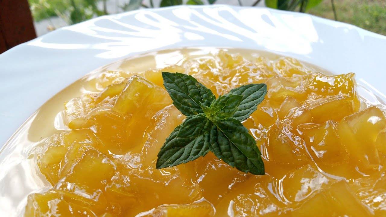 варенье из кабачков с апельсином и лимоном на зиму