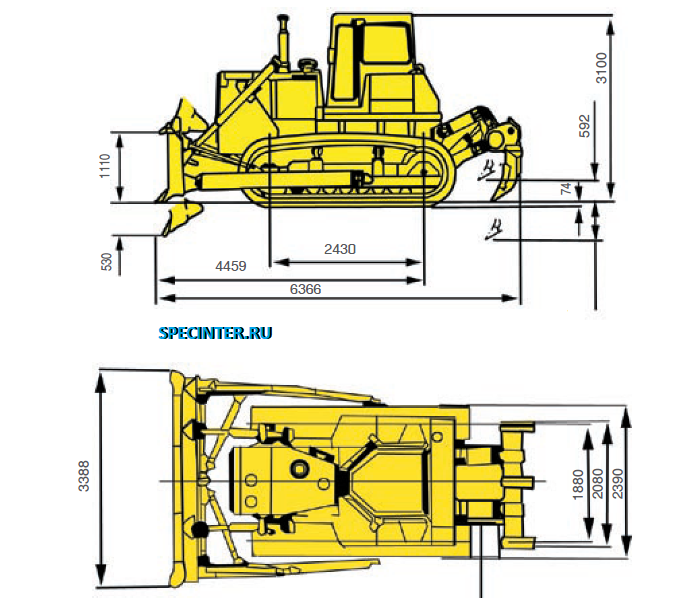Технические характеристики ТОП-5 моделей бульдозеров Shantui