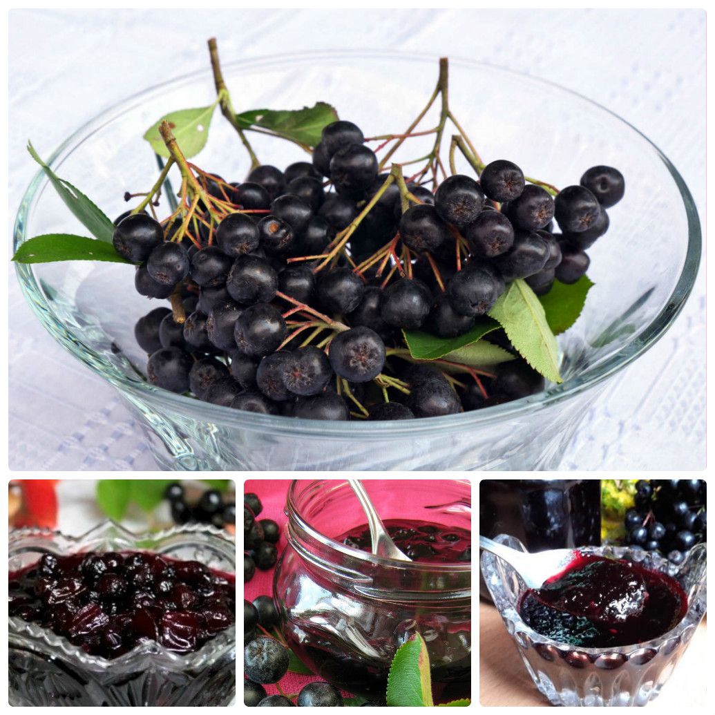 Варенье из черноплодки — 4 вкусных рецепта с фото