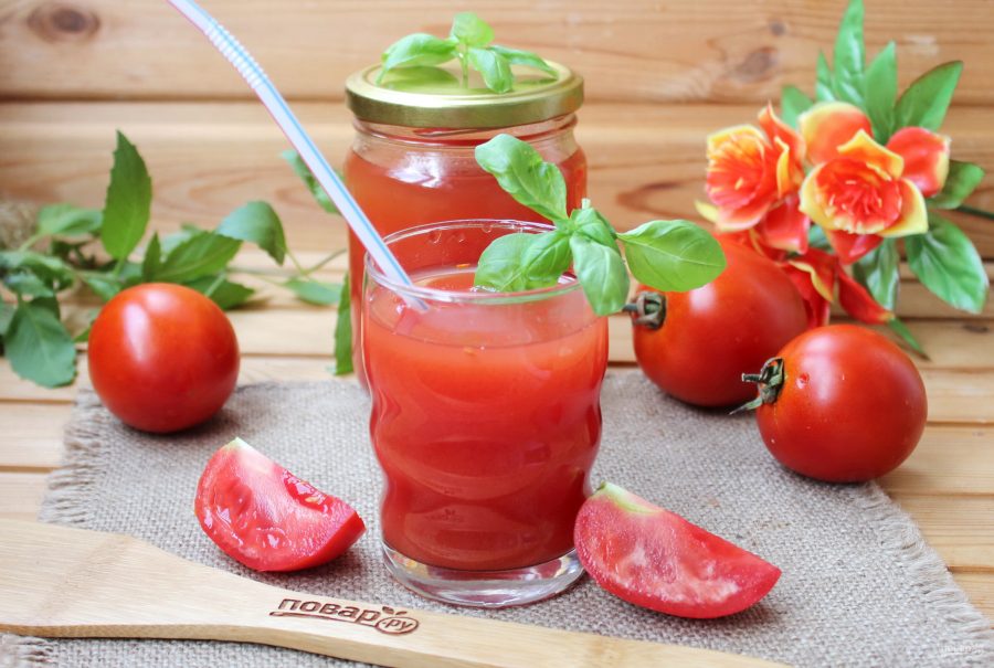 Вкусный томатный сок на зиму в домашних условиях