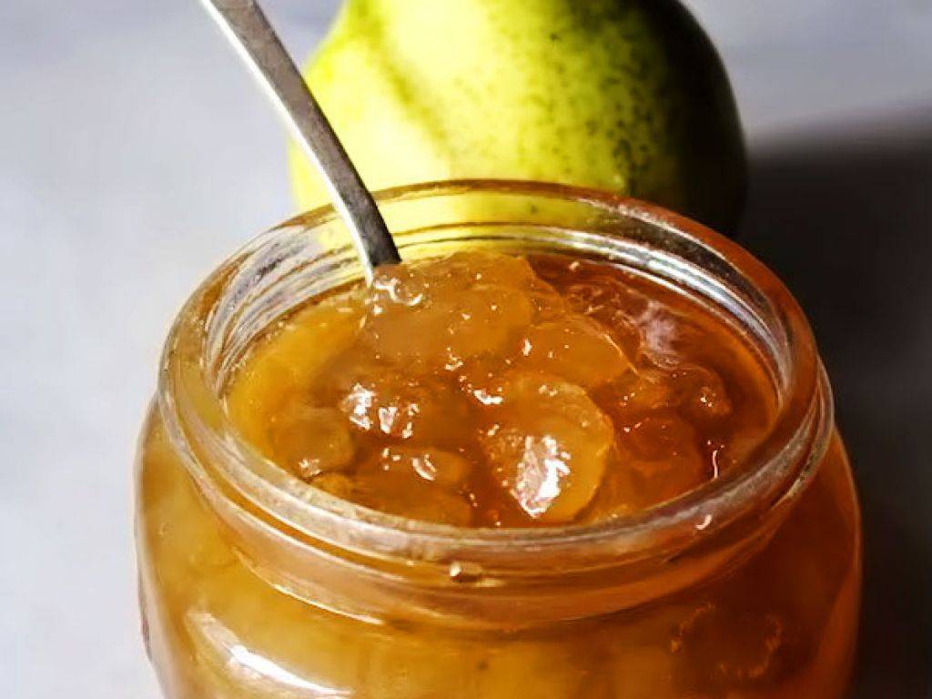 Яблоко груша варенье янтарное с лимоном, апельсином