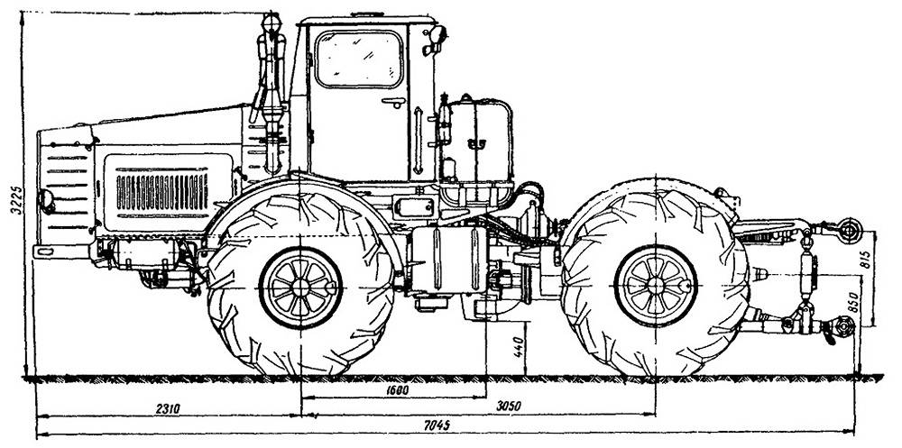 «кировец» к-700 - технические характеристики, двигатель, расход топлива и вес