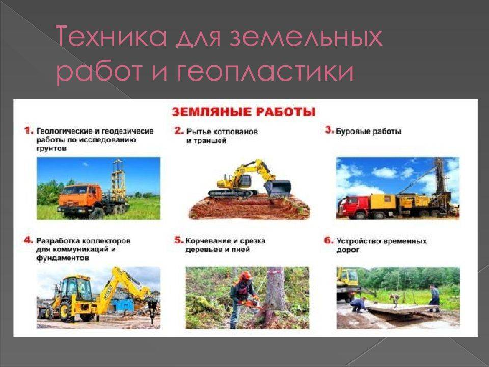✅ спецтехника для выполнения земляных работ - vse-rukodelie.ru
