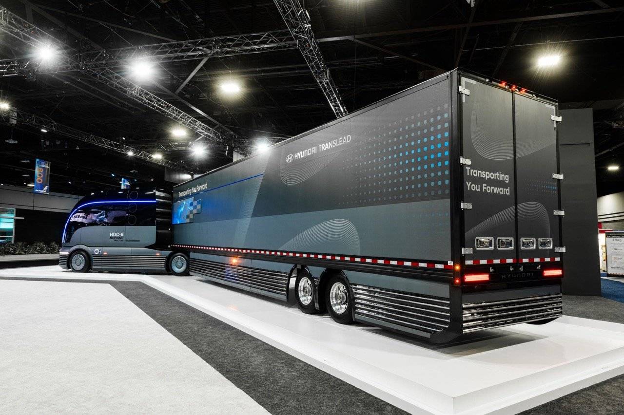 Hyundai представил водородный грузовик будущего