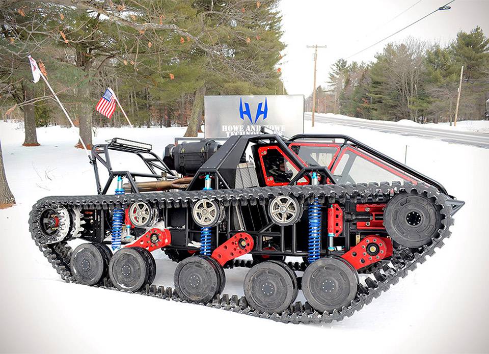 Гусеничные вездеходы семейства ripsaw ev3 (сша)