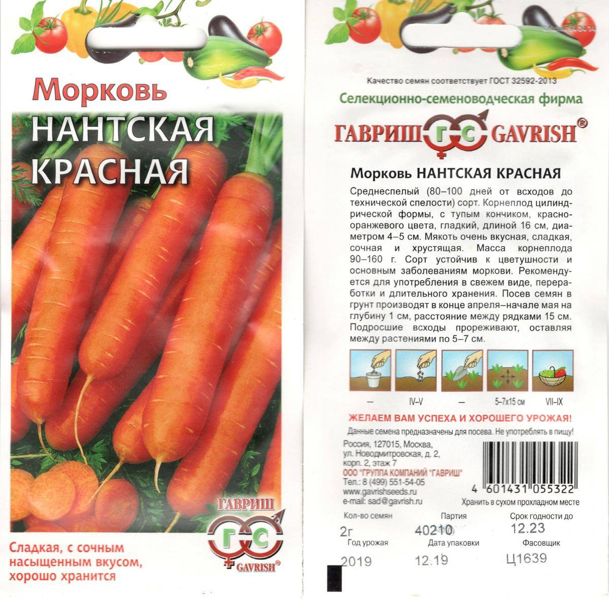 Морковь «нантская» – характеристика сорта, выращивание и уход